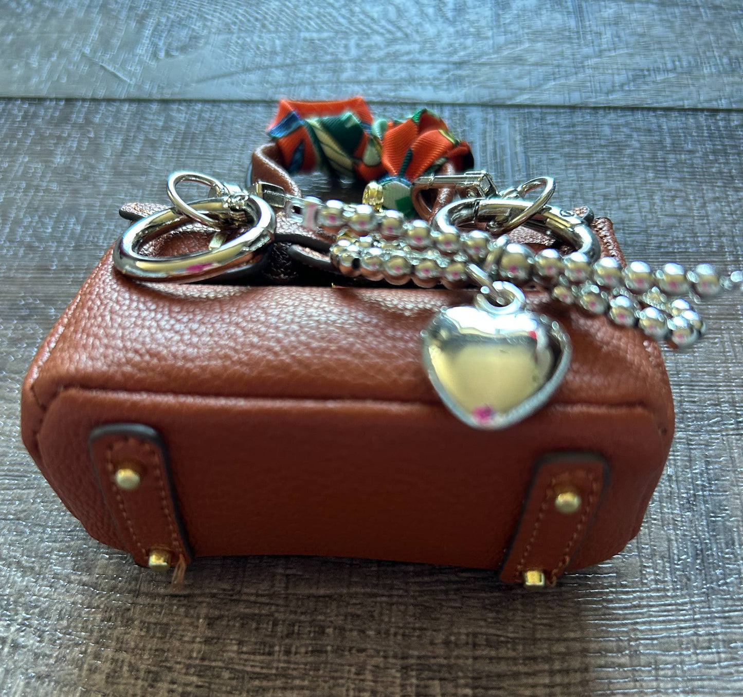 Mini Purse Bag Charm Keychain