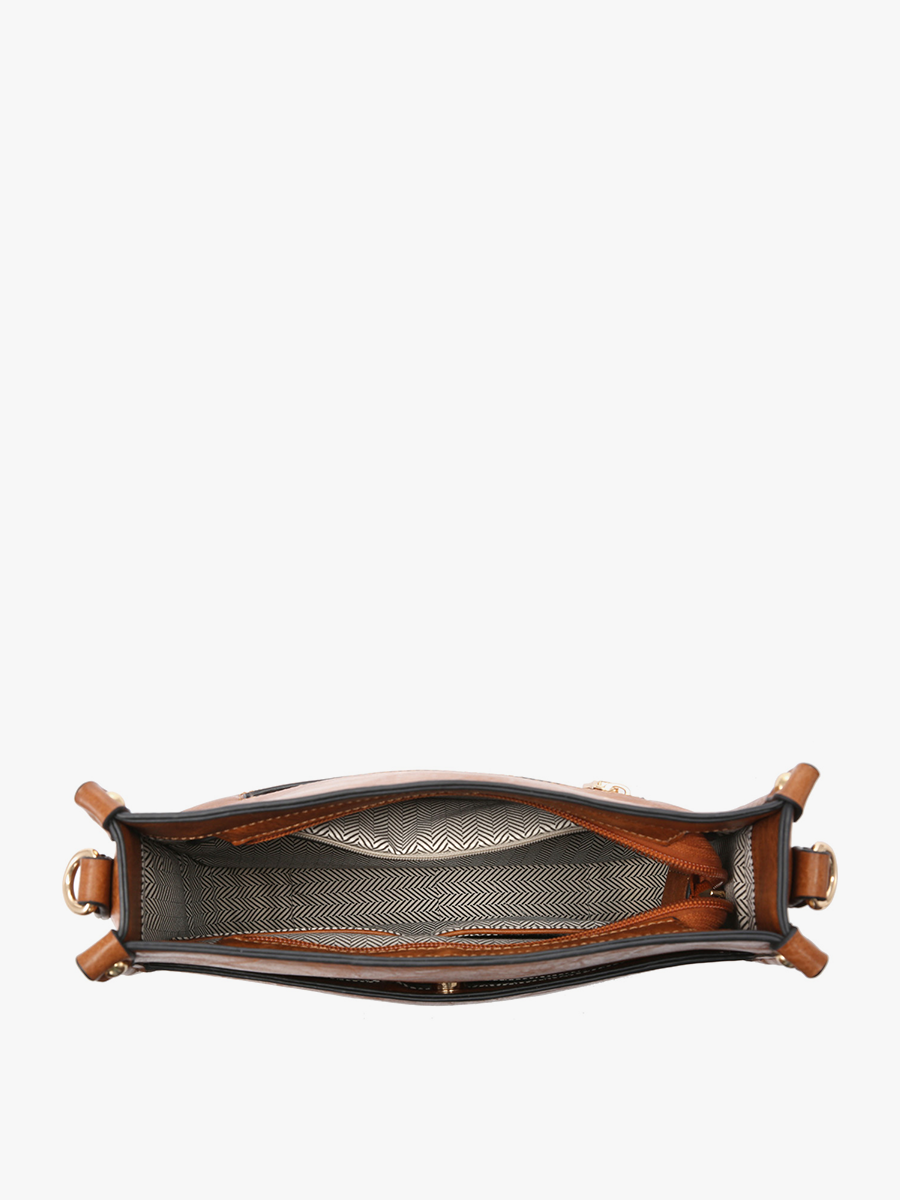 Chloe Plaid Crossbody with Guitar Strap | M1977PLD