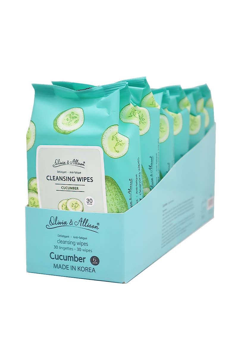 Makeup She MIT002 Cleansing Wipes Cucumber - 6pc