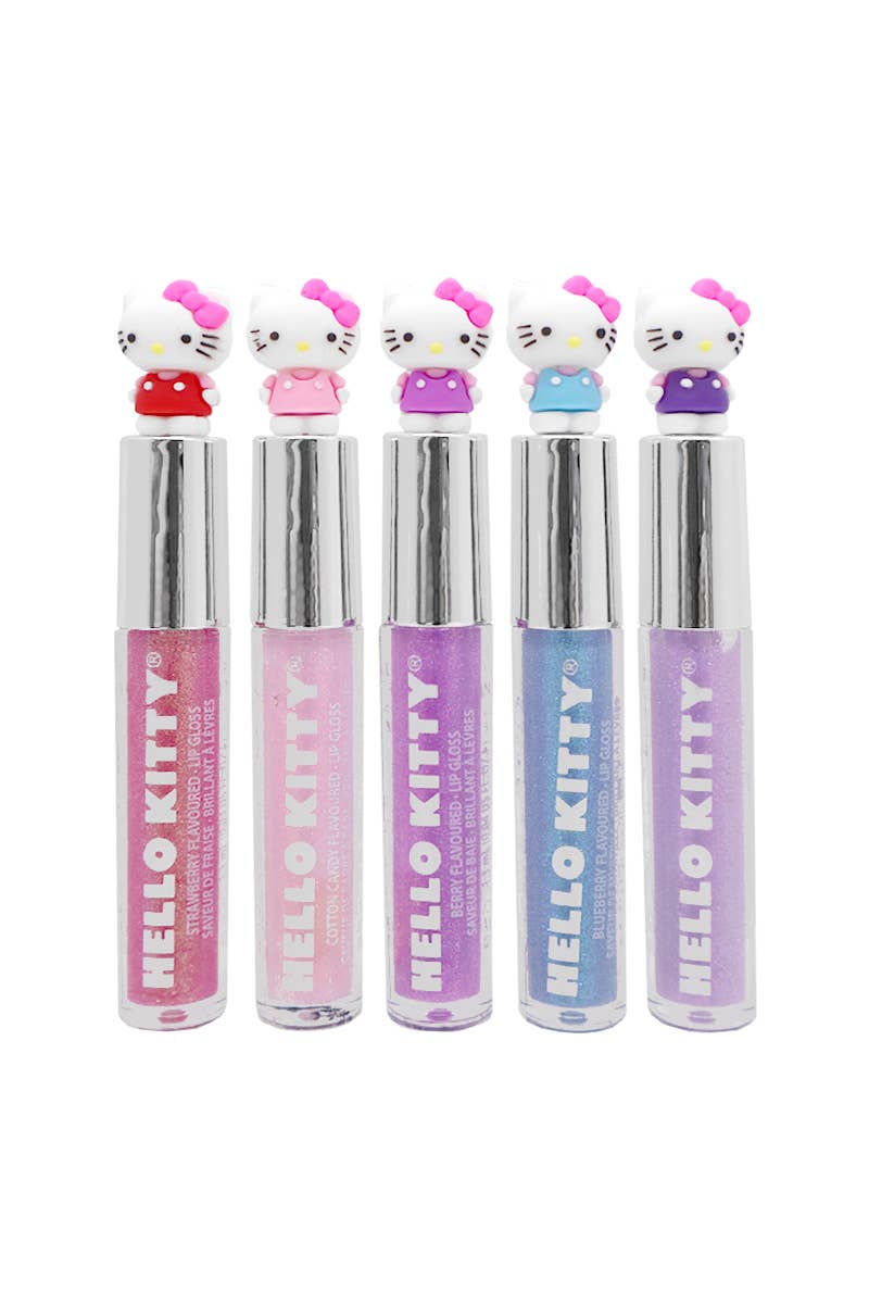 UPD HK1086GA Hello Kitty 5pcs Lip Gloss Set - 12 pcs