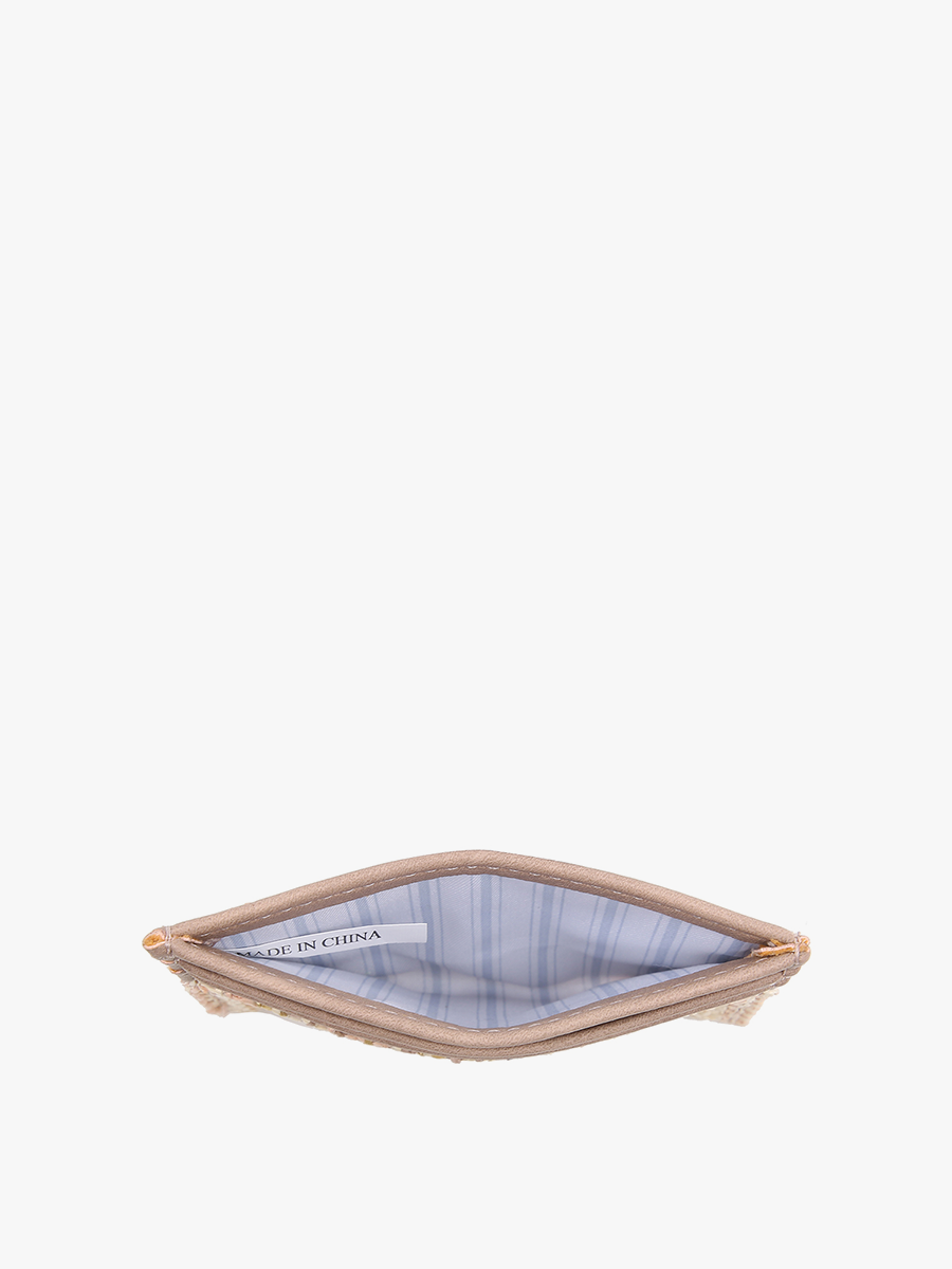 WL1996 Vienna Natural Wallet w/ Vegan Contrast