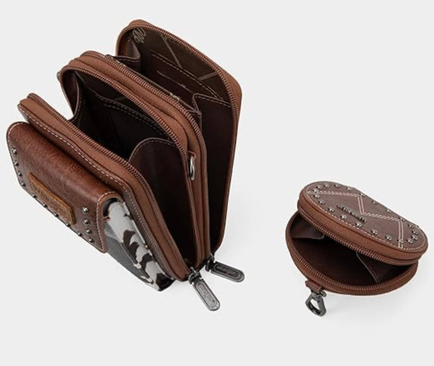 Wrangler 3Pcs Set Buckle Classic Barrel Satchel