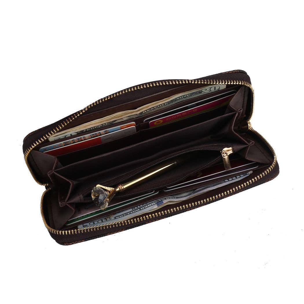 Fabiola Tote Handbag & Wallet Vegan Leather Women by Mia K