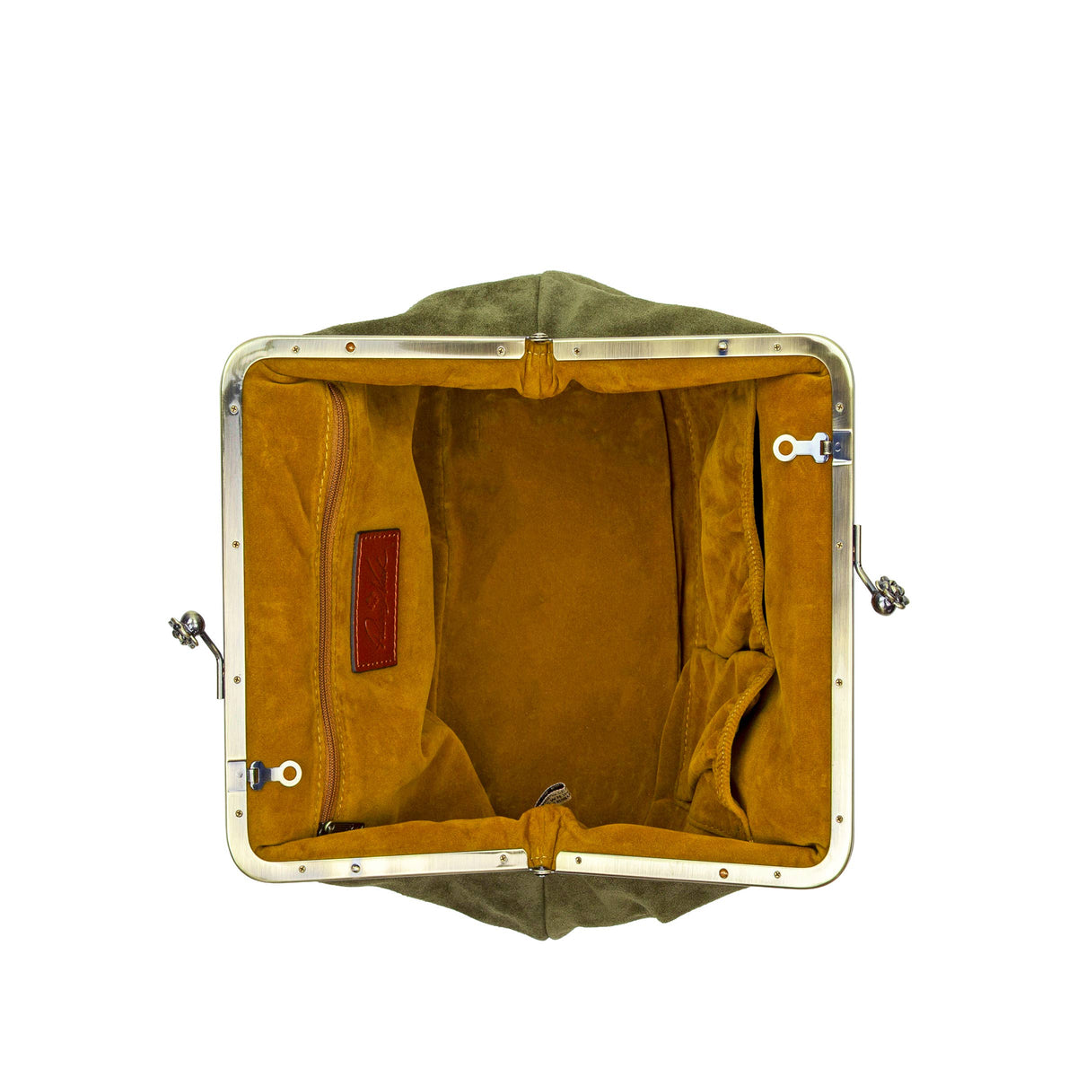 Sofia Frame Crossbody - Suede Leather