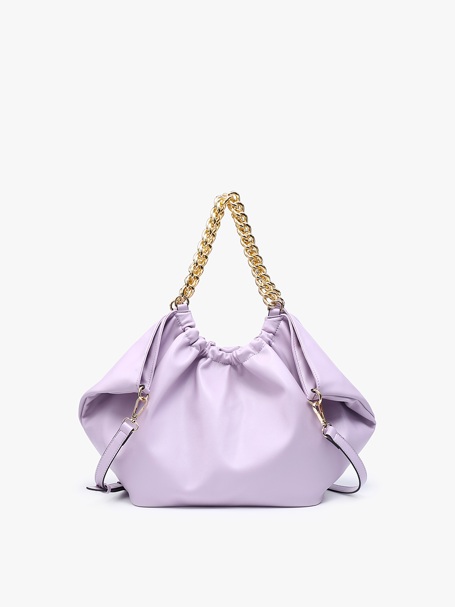 M2343 Stassi Slouchy Satchel Bag – Chain Strap