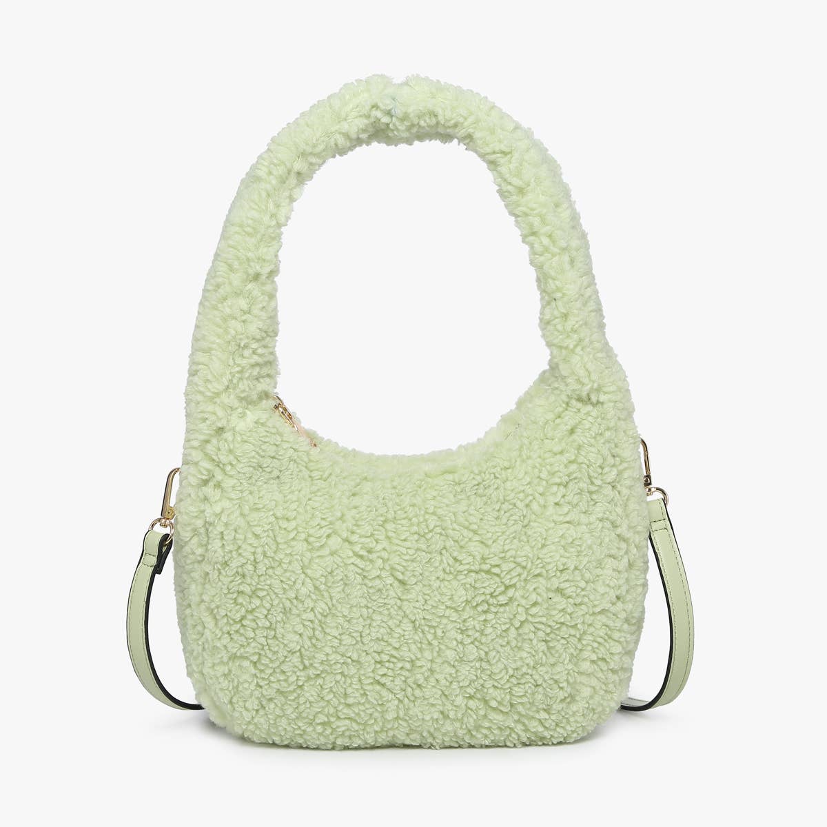 Gabrielle Sherpa Shoulder Bag w/ Strap | M2359