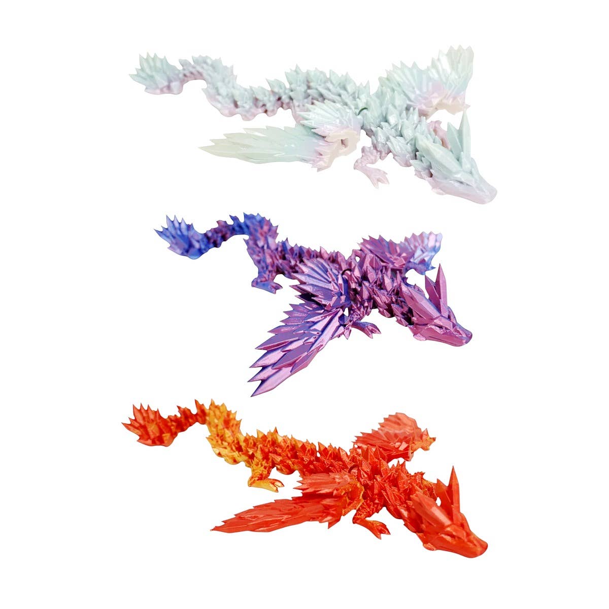 178 3D Print Wing Tail Dragon Animal Figure Toy