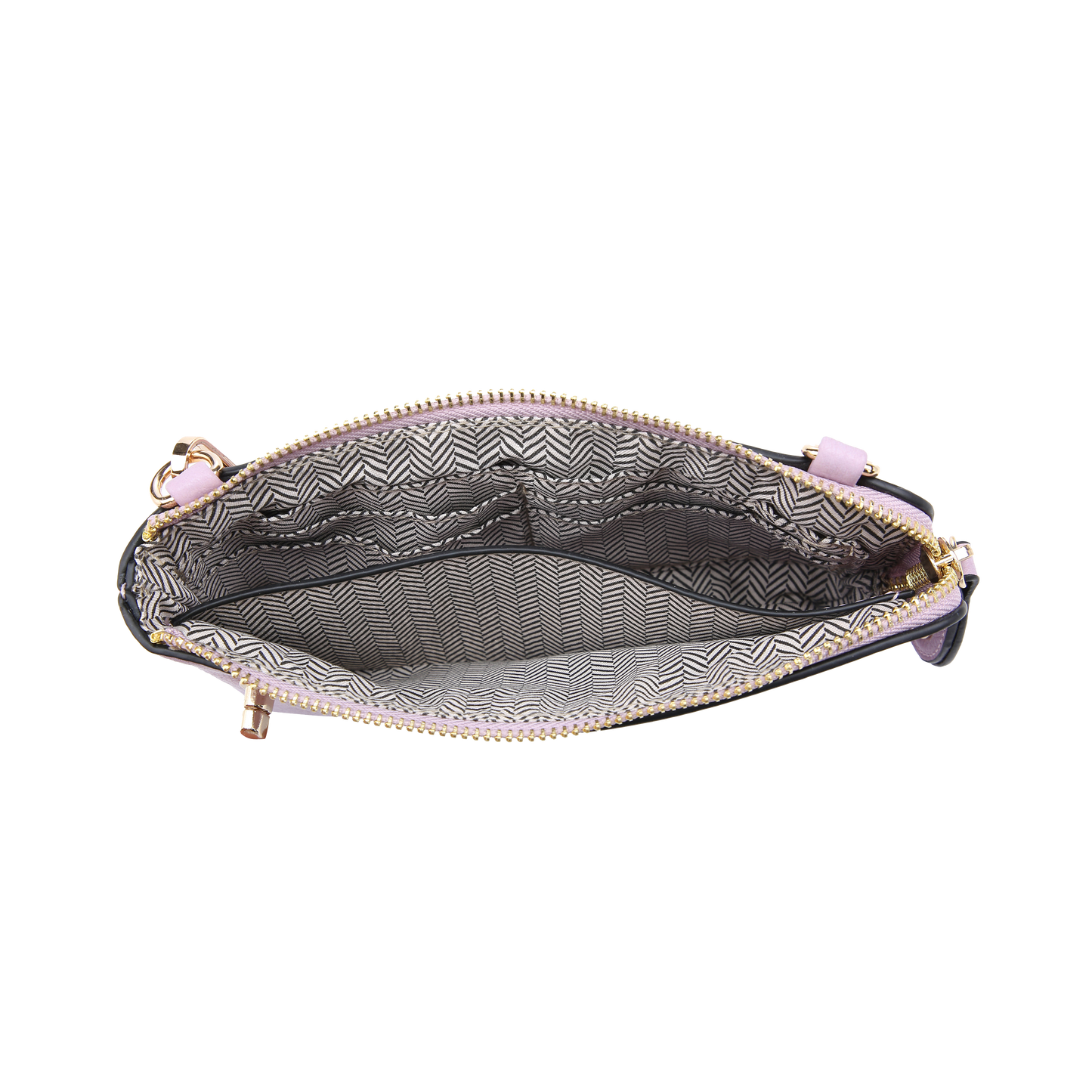 M1818SNK Kendall Snake Twist Lock Crossbody/Wristlet