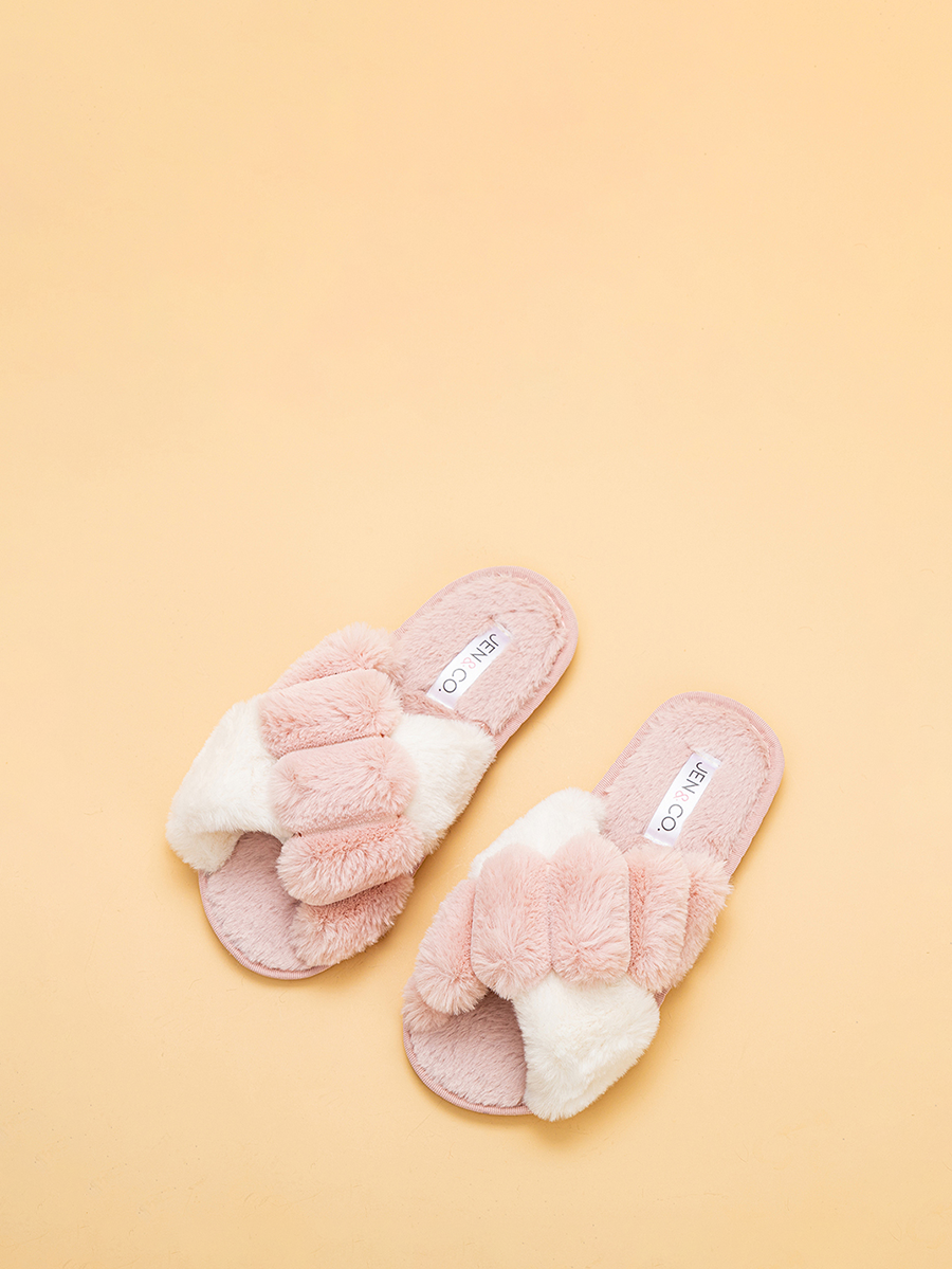 SLP2120 Amanda Two-Tone Slippers