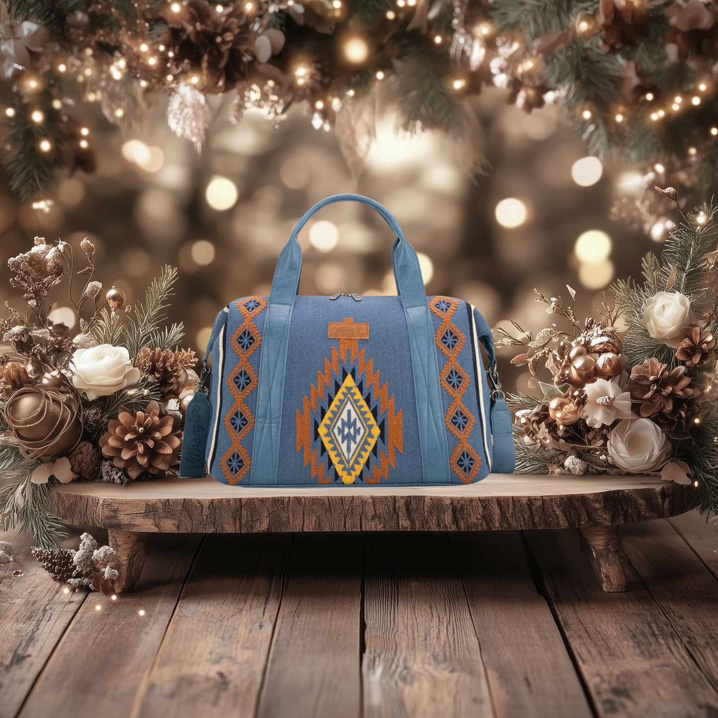 Wrangler Aztec Weekender Bag 5 Colors