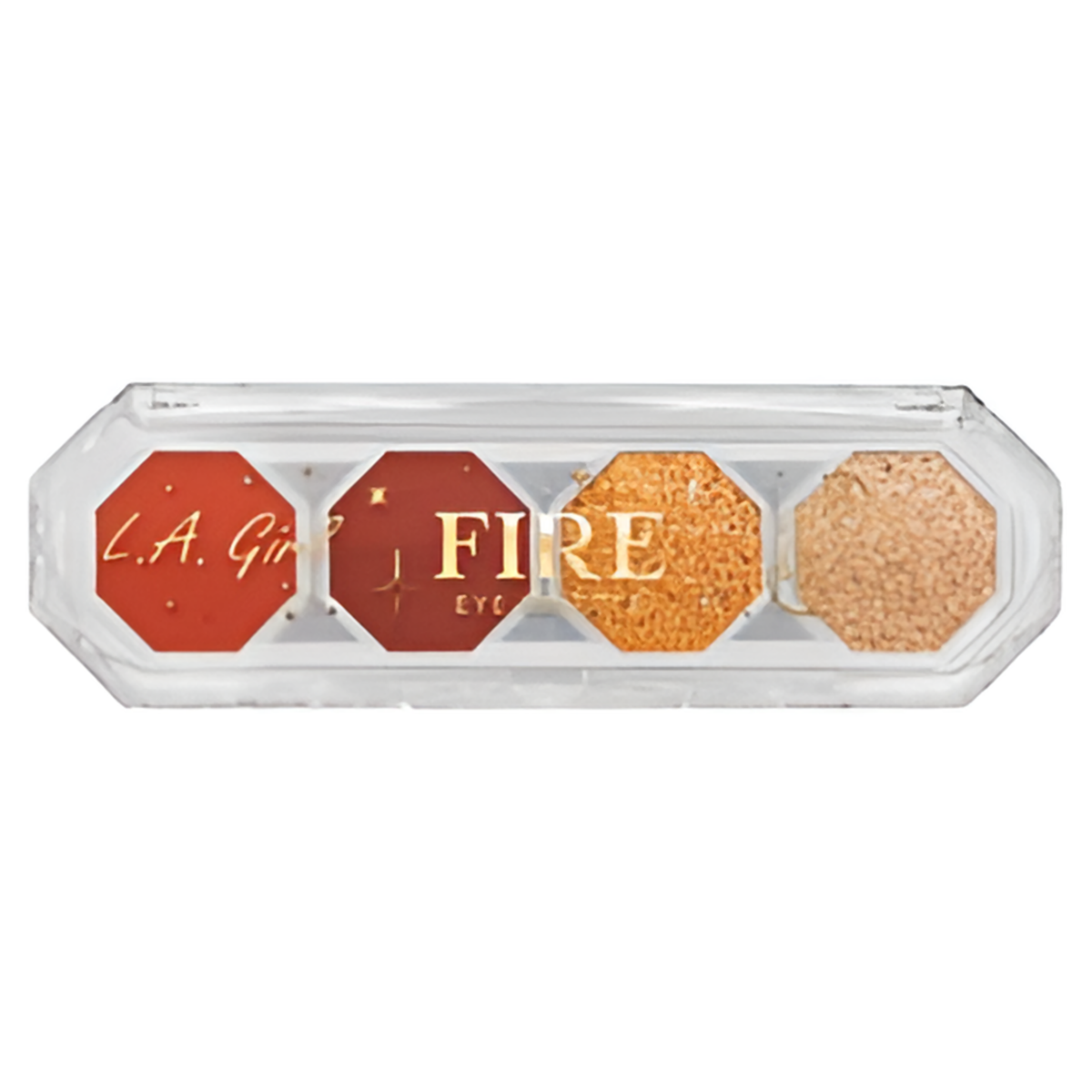 L.A. Girl 4 Play Eyeshadow Quad Palette, FIRE G97912