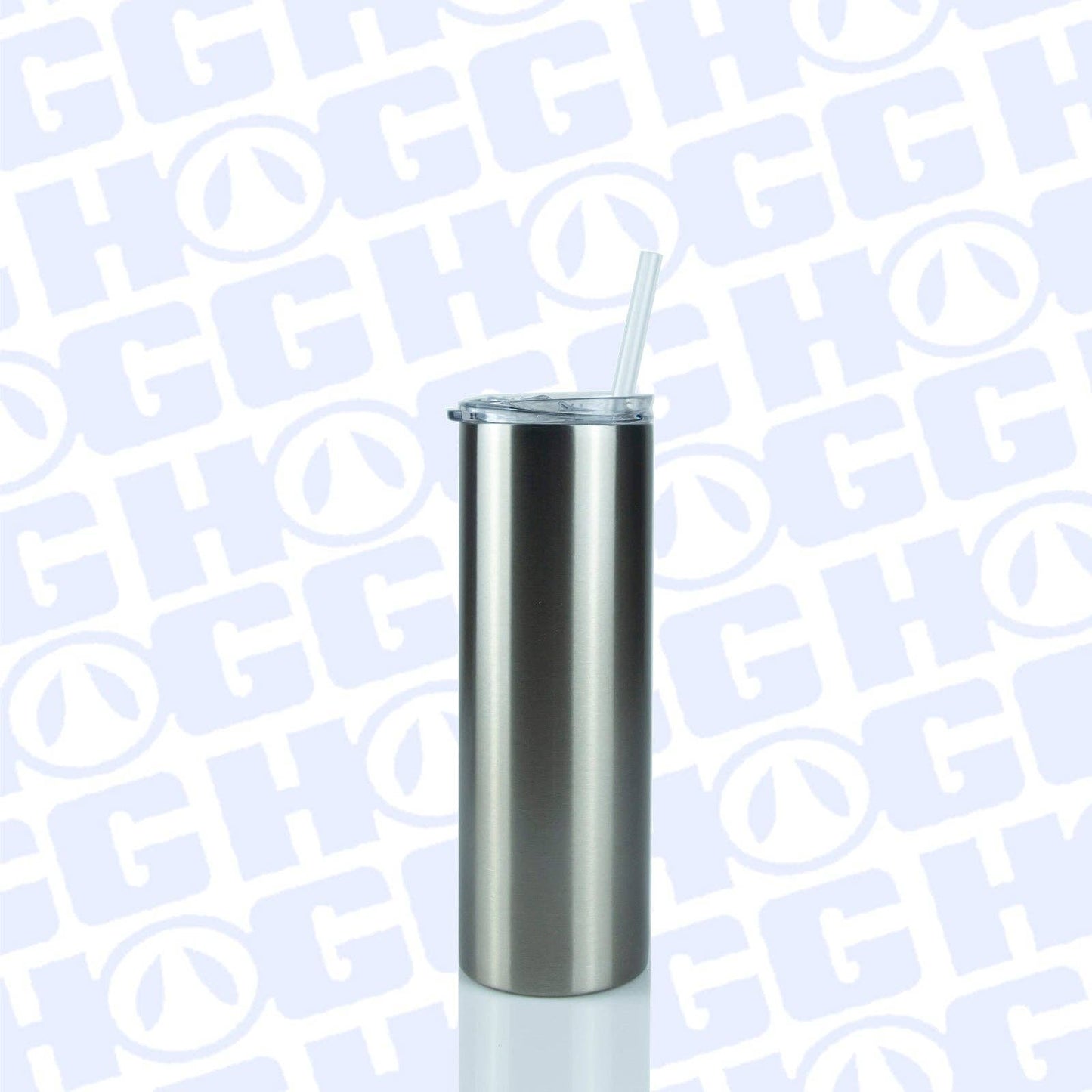 20oz SUBLIMATION CLEAR SKINNY TUMBLER