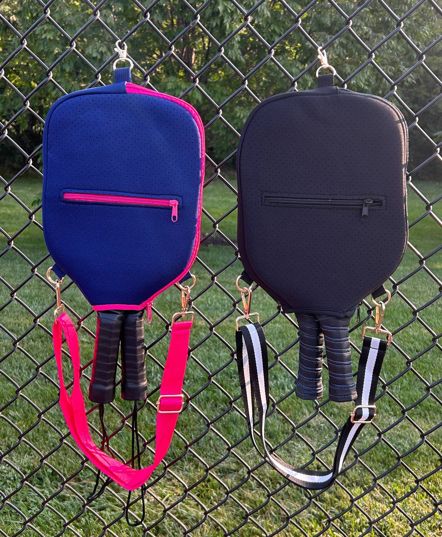 Pickleball Paddle Bag with Strap and Pocket for Pickle Ball
