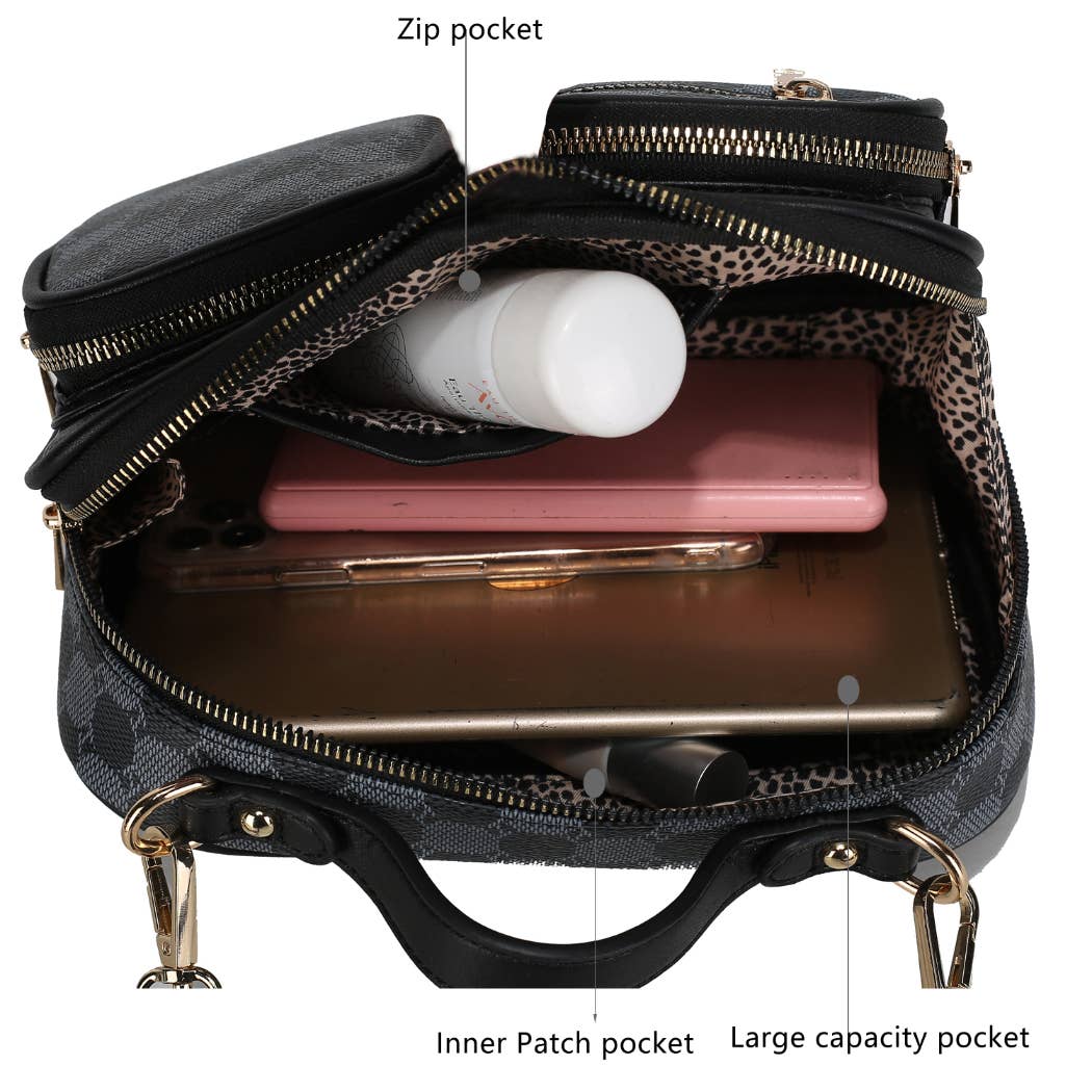 Jolene Crossbody Handbag Vegan Leather Women by Mia K