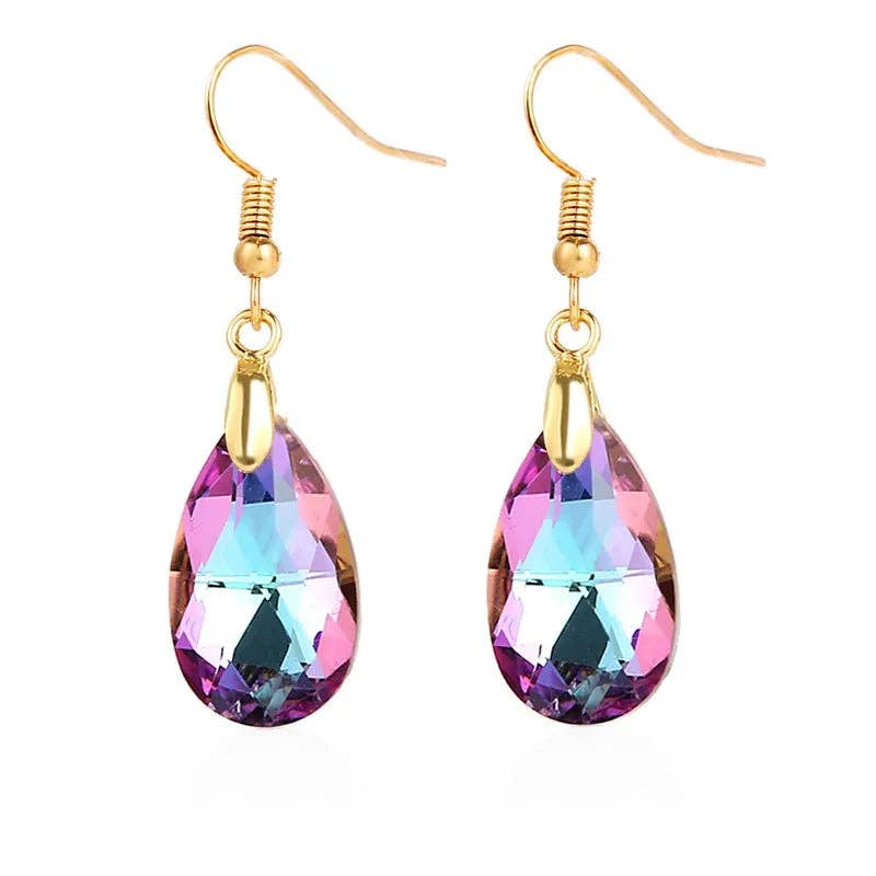 Water Droplets Drop Earrings