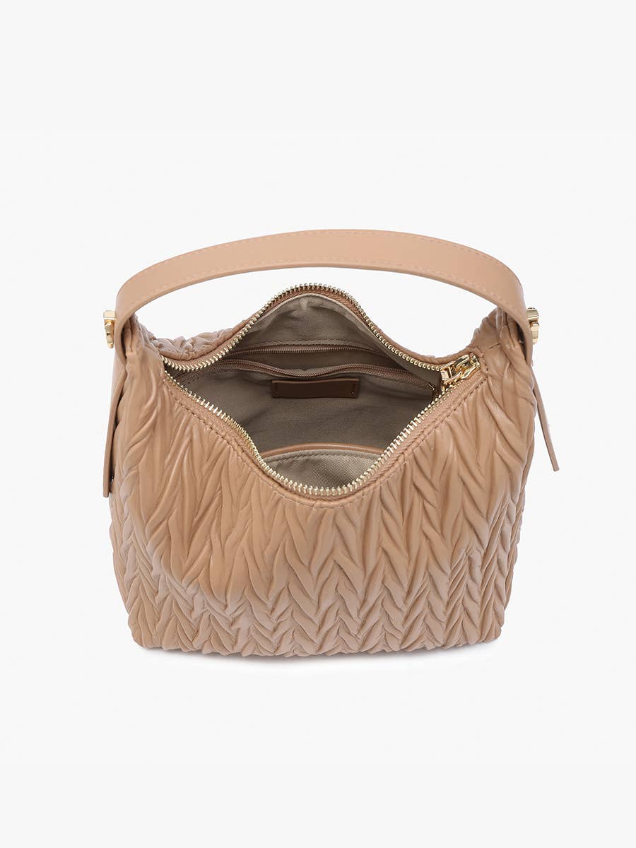 Brenna Matelassé Shoulder Bag – Vegan Leather Bag | EH2582