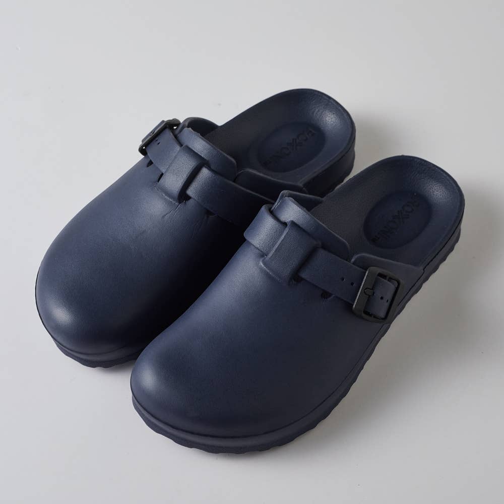 Roxoni Women's Clogs with Adjustable Buckle, Antislip Sole