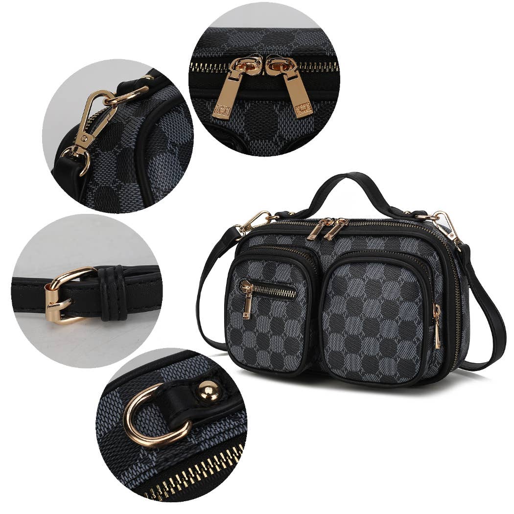 Jolene Crossbody Handbag Vegan Leather Women by Mia K