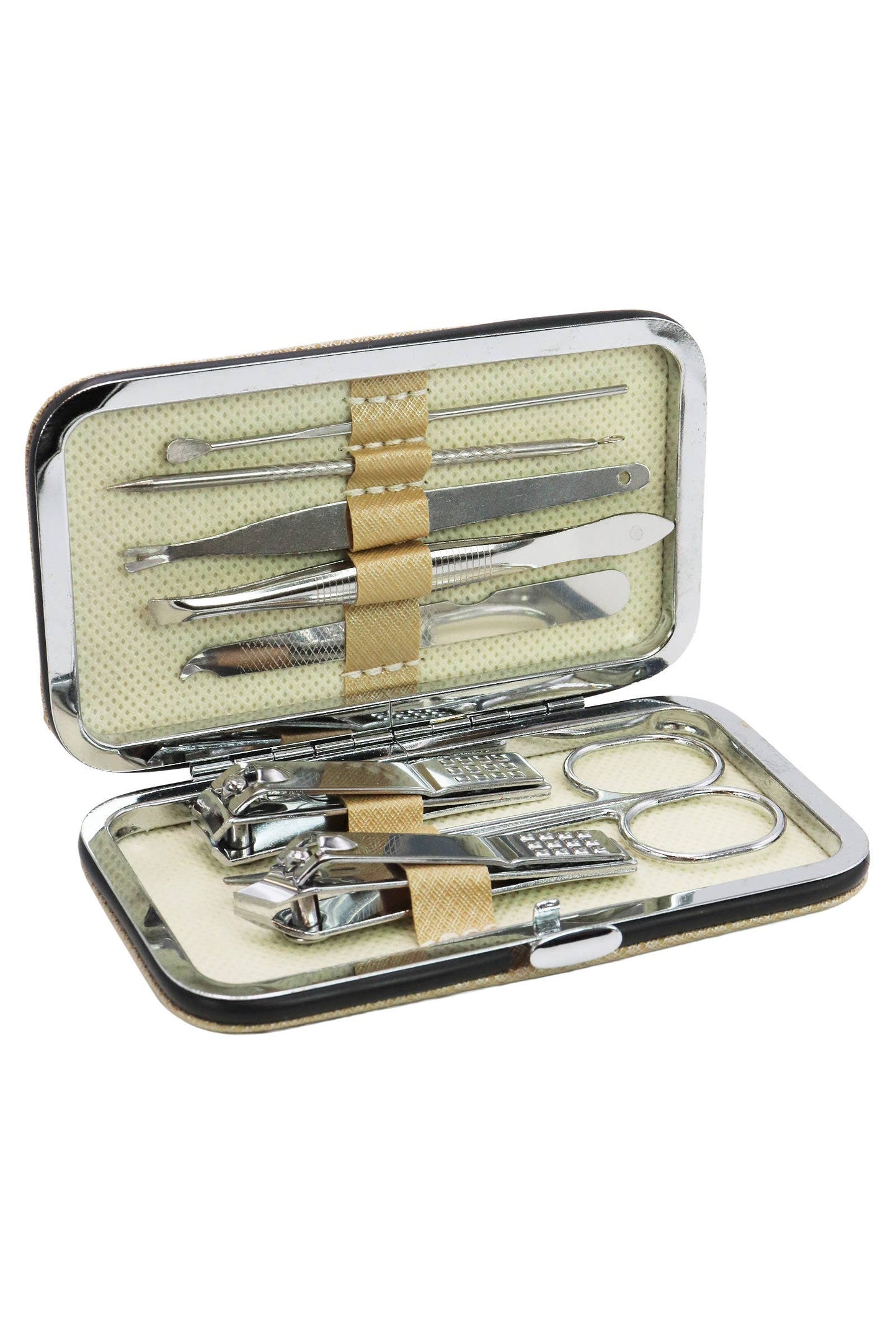 8 Pcs Solid Stainless Steel Nailcare Kit Set