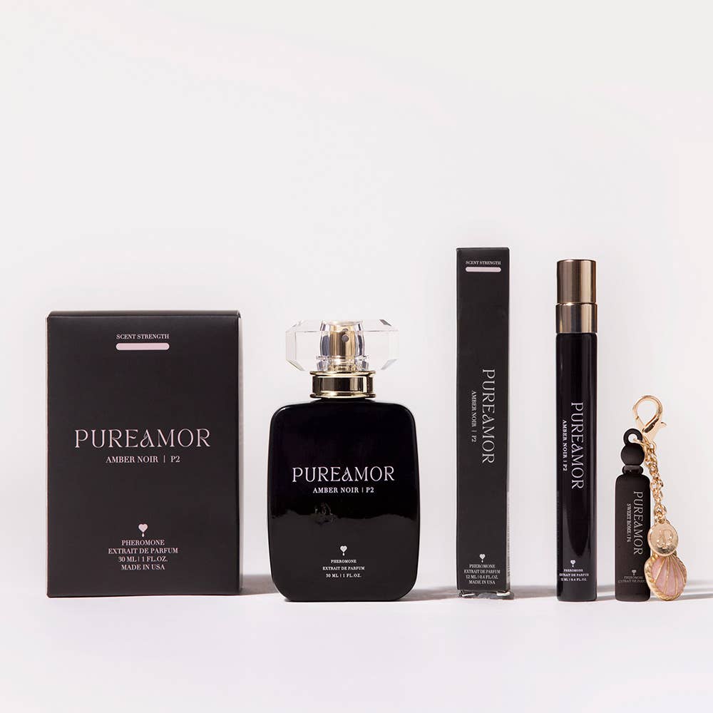 Amber Noir | P2 Pheromone Perfume - 2ml Keychain