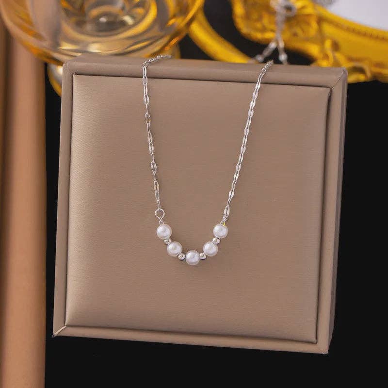 Smile Of Pearls Necklace