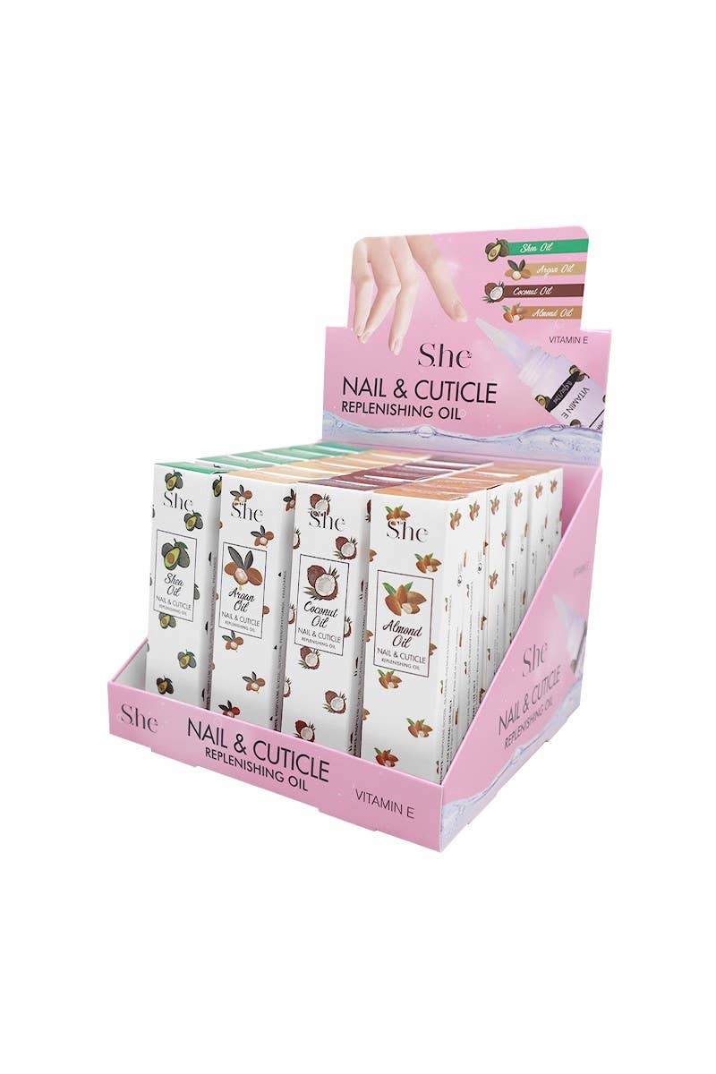 Makeup She SN515 Nail & Cuticle Replenishing Oil - 24 pcs