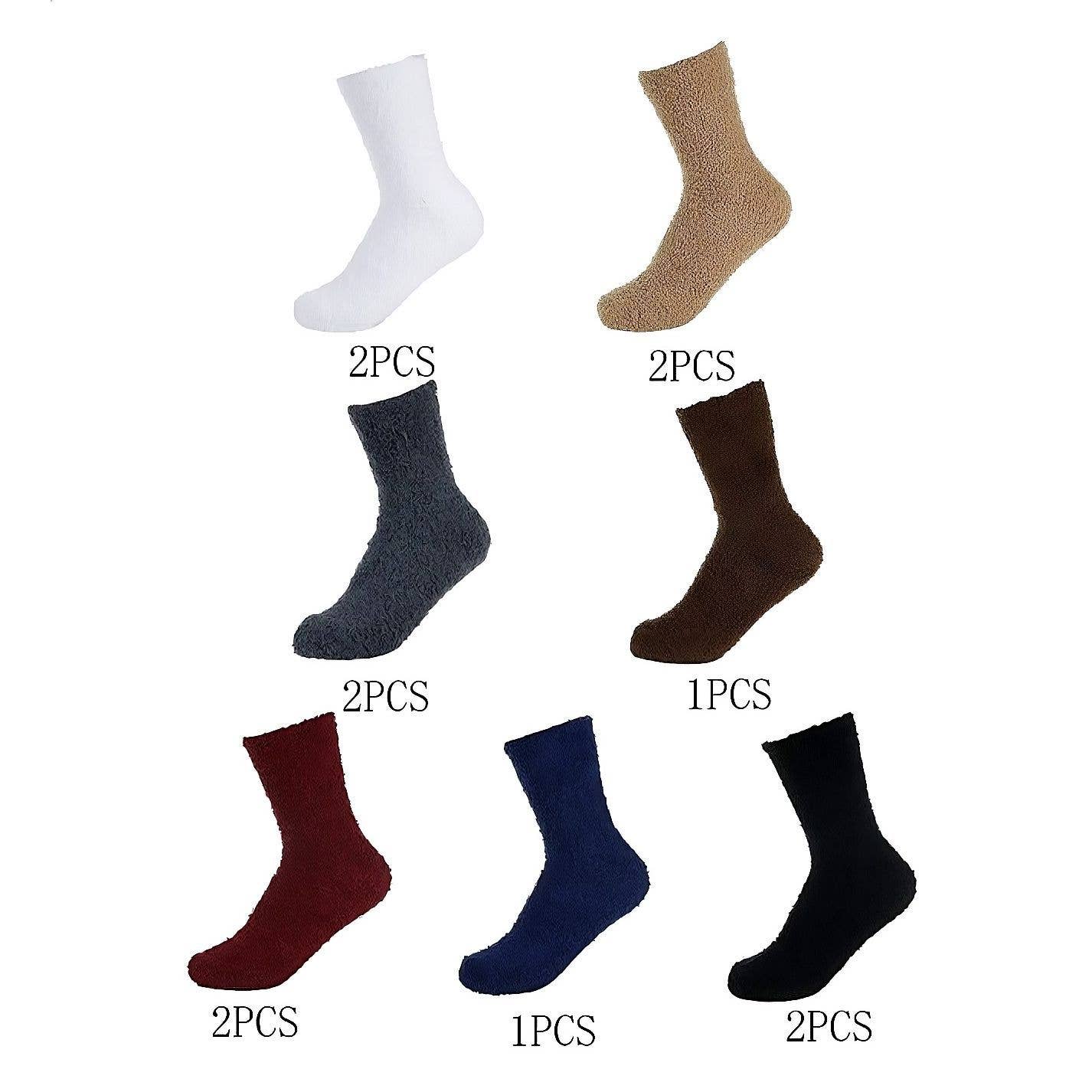 Fuzzy Fluffy Warm Plush Fleece Home Socks