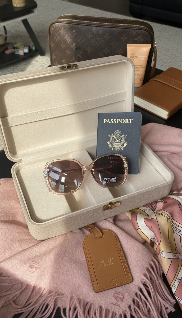 Virelle Crystal Edge Sunglasses