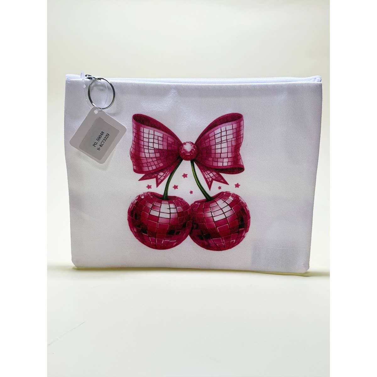 2808 Cherry Printed Multi Use Purse