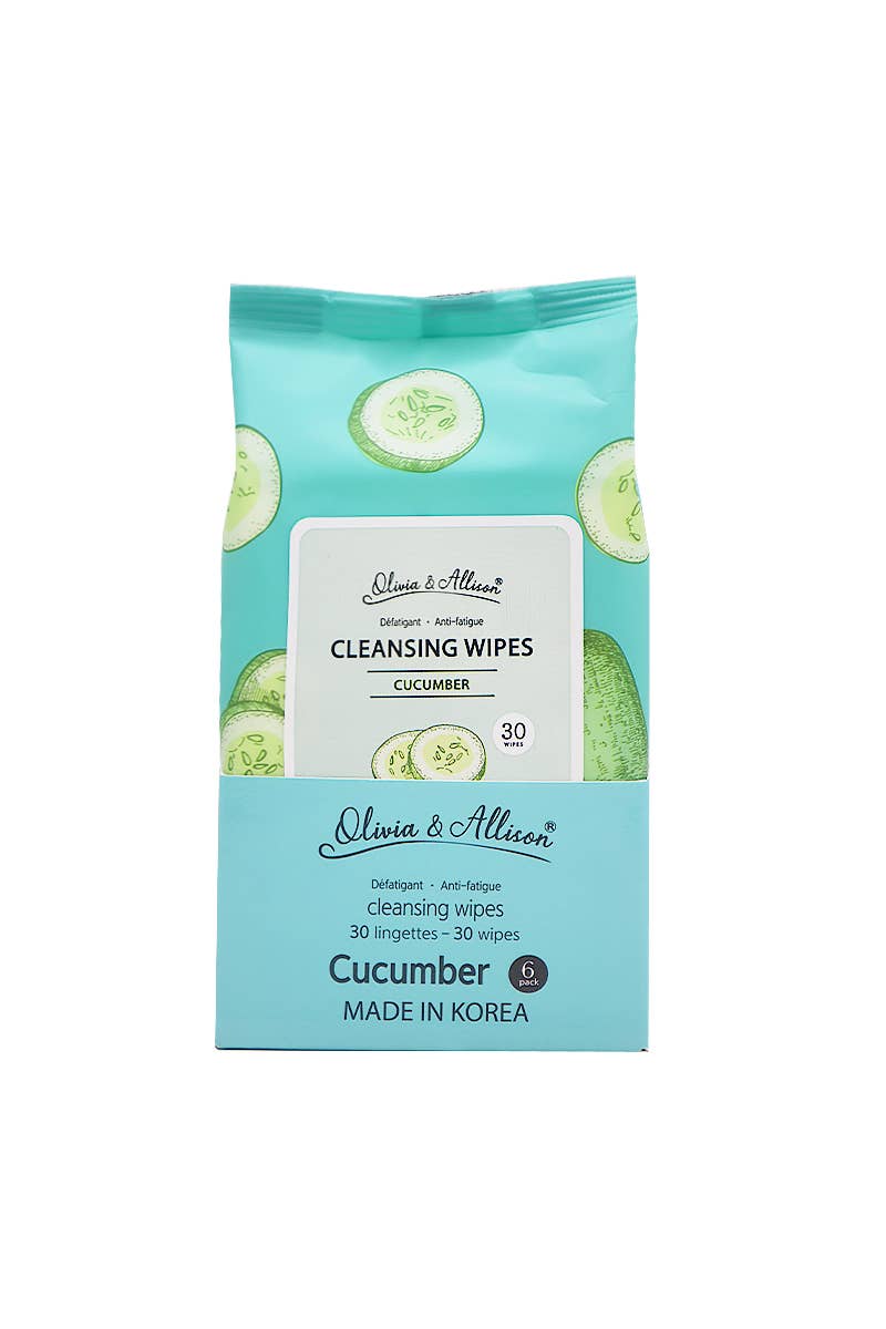 Makeup She MIT002 Cleansing Wipes Cucumber - 6pc