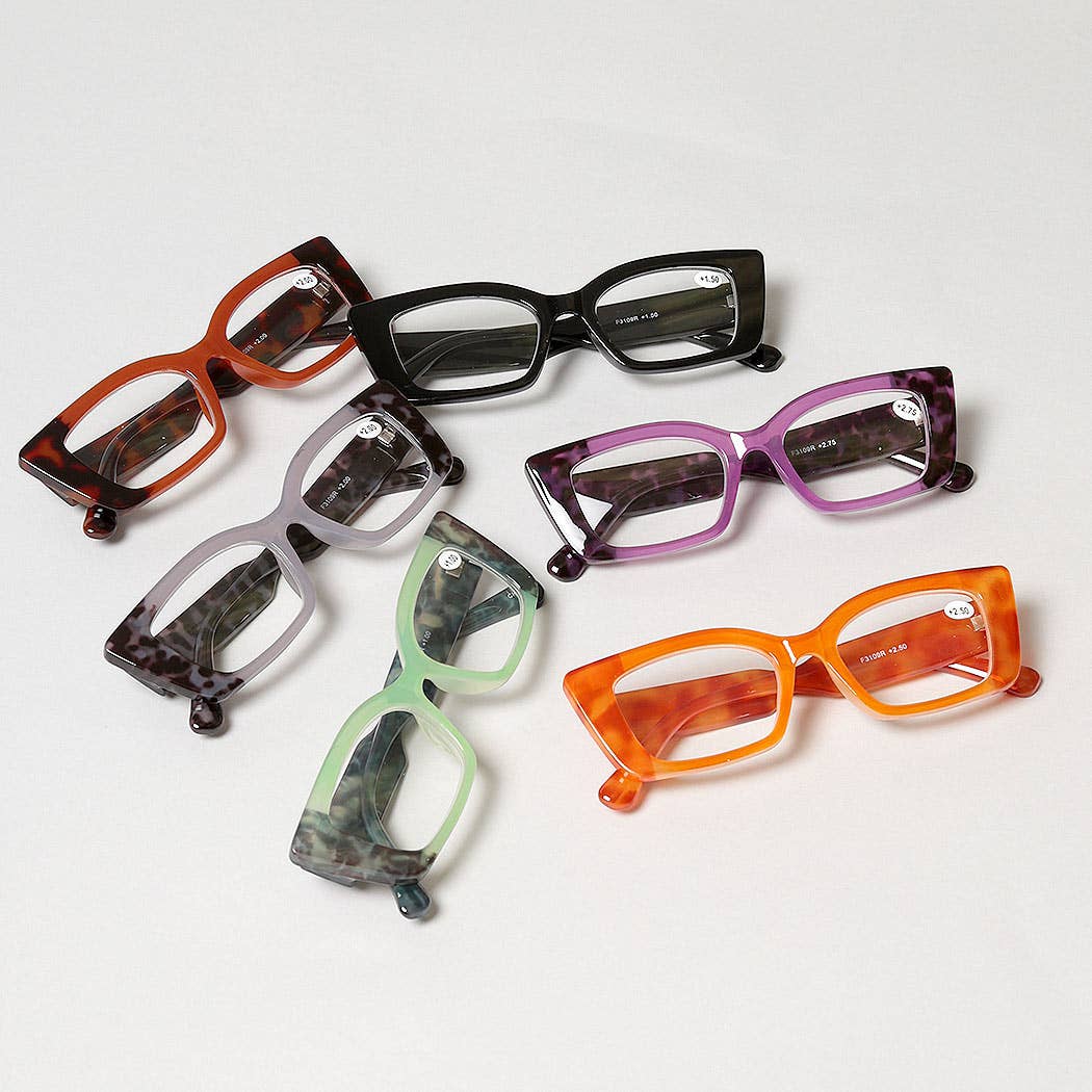 Women's Bold Cat Eye Frame Reading Glasses