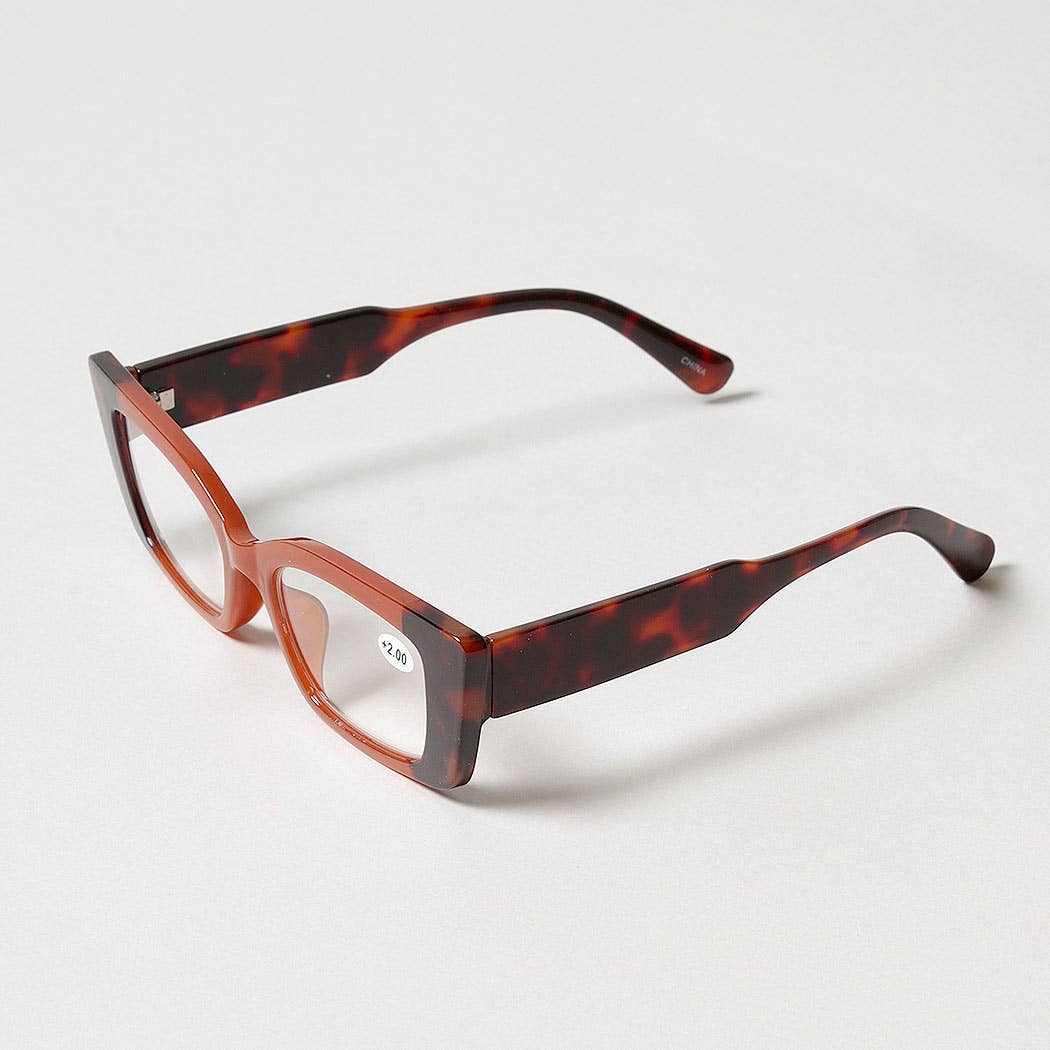 Women's Bold Cat Eye Frame Reading Glasses