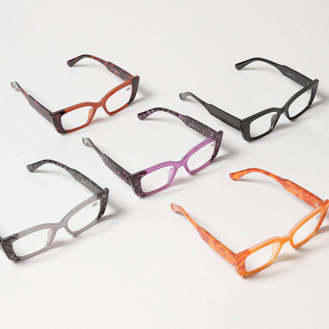 Women's Bold Cat Eye Frame Reading Glasses