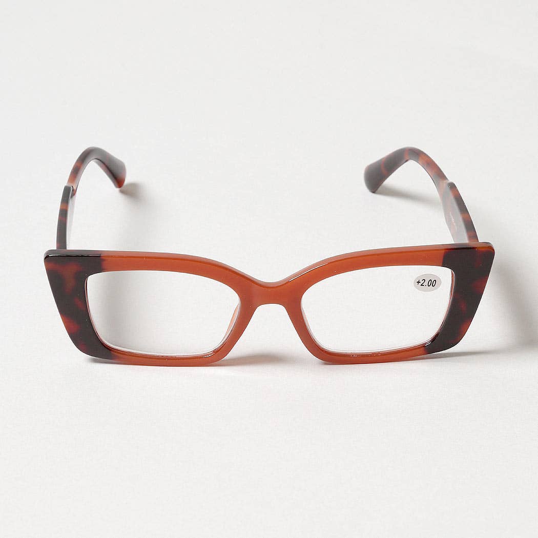 Women's Bold Cat Eye Frame Reading Glasses