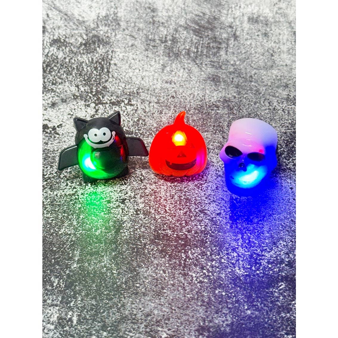 2801 Halloween Fright Zone Flashing Ring Toy