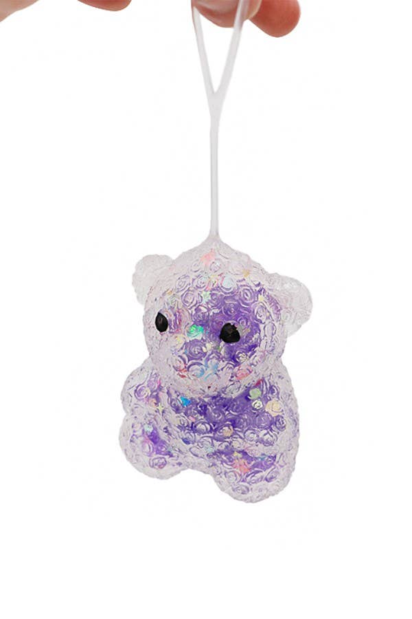 Teddy Bear Water Beads Filled Soft Silicone Squishy Toy