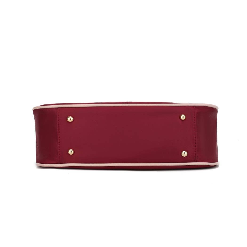 Freya 2-Pc Crossbody Handbag Vegan Leather by Mia K