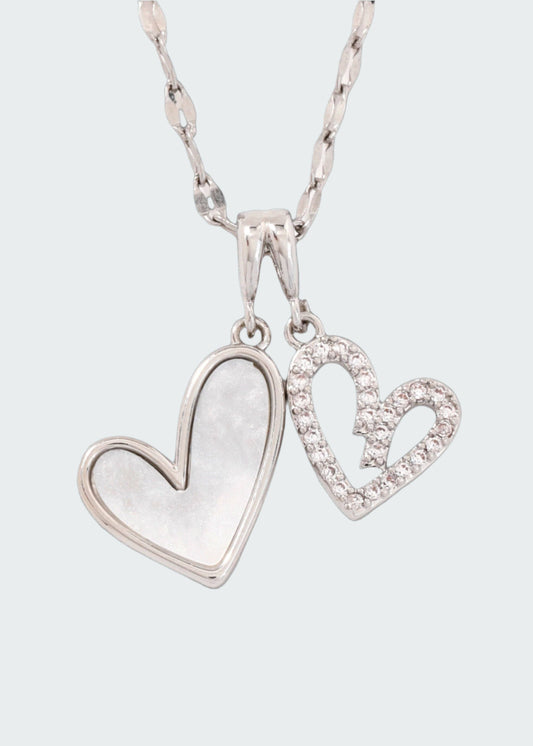Double the Love Necklace