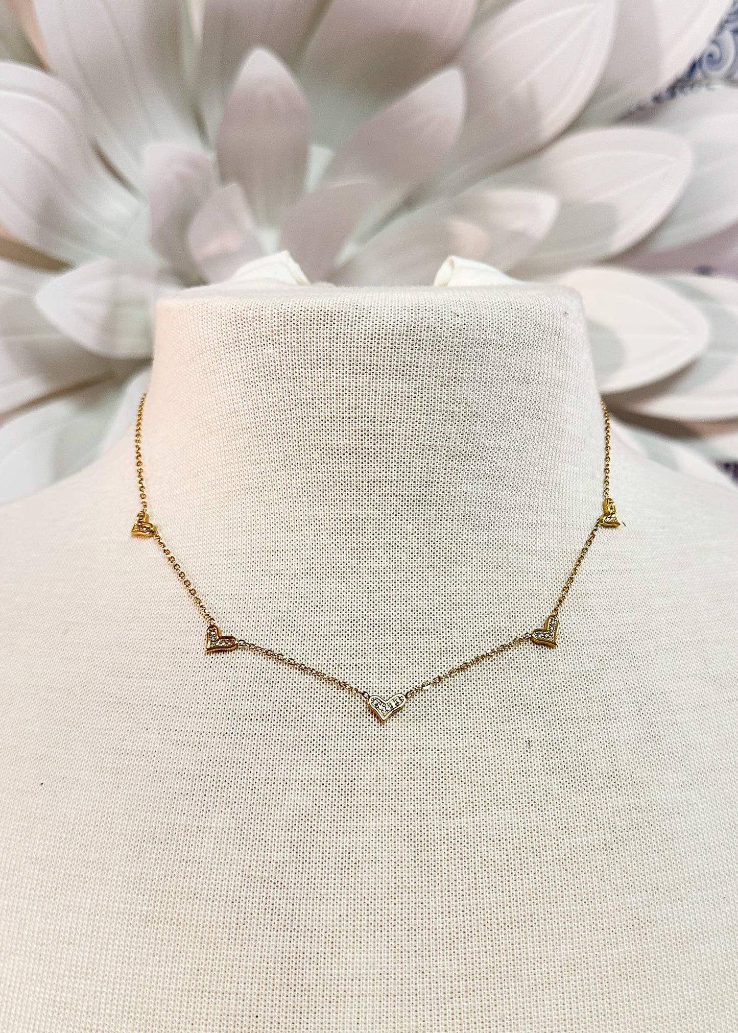 Simple Style Shiny Heart Shape