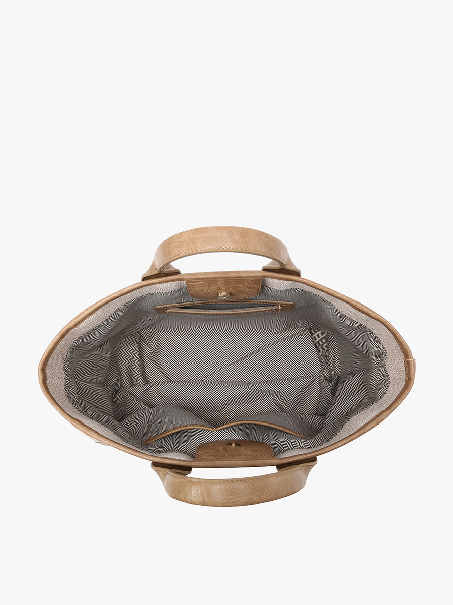 Kristina Tribal Satchel w/ Chain Strap | M2044TRB