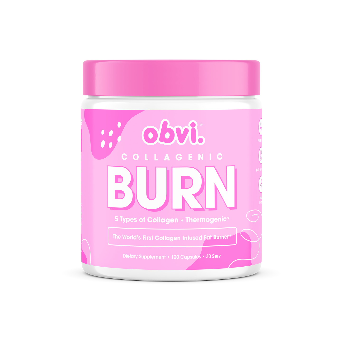 Obvi Collagenic™ Fat Burner 120 Capsules - 1 Pack (Faire)