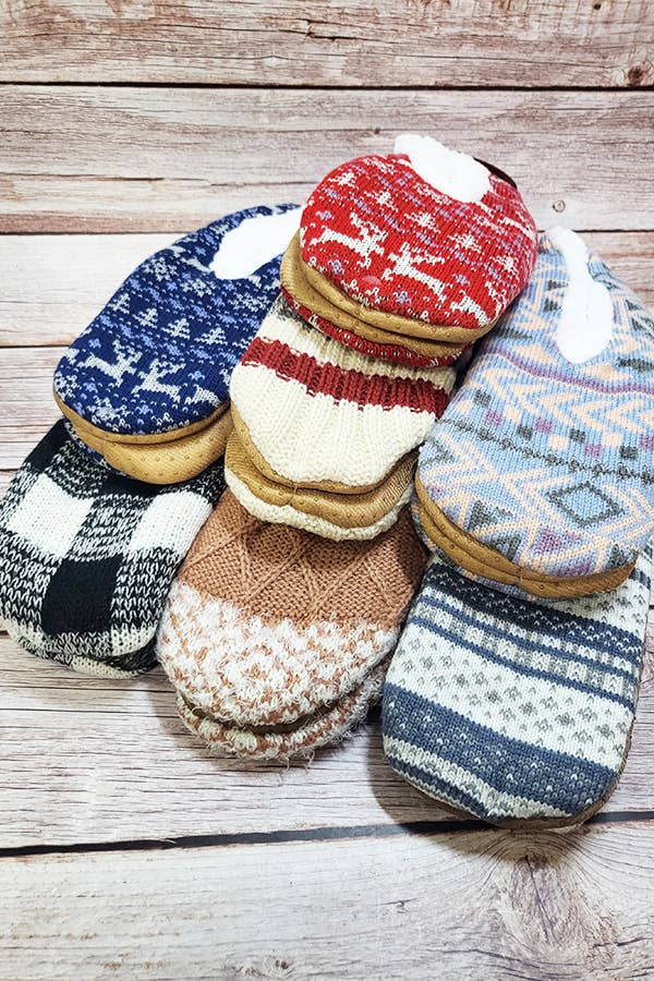 2817 Winter Indoor Slipper Shoes