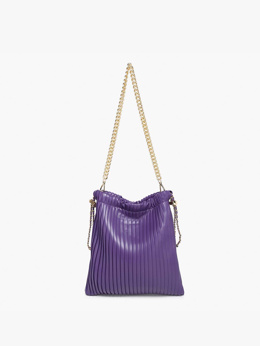 Singapore Pleated Bucket Bag – Chain Strap | JN2584
