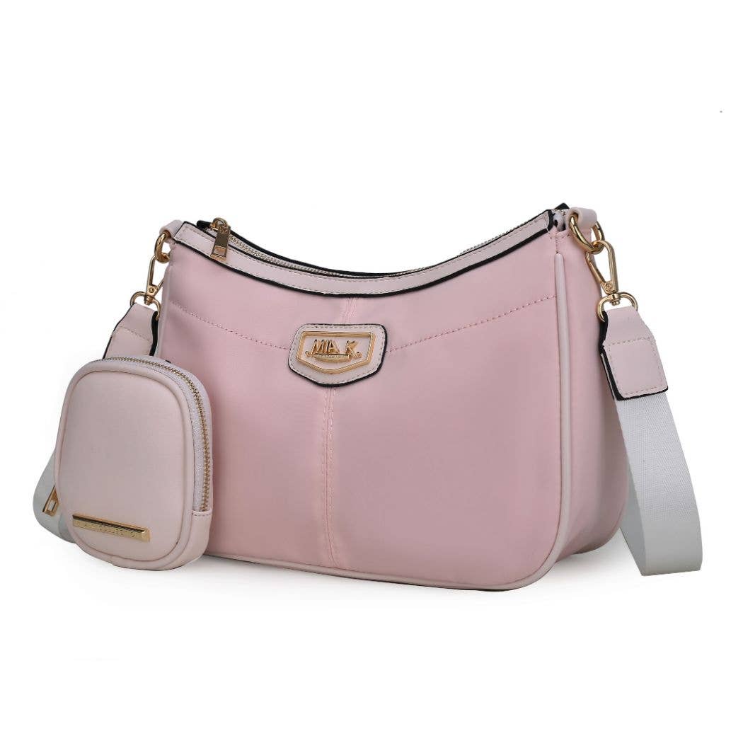 Freya 2-Pc Crossbody Handbag Vegan Leather by Mia K