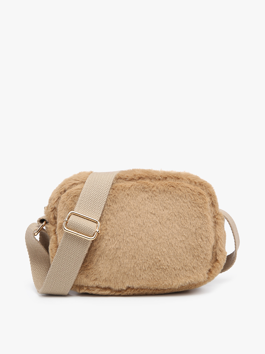 Geneva Faux Fur Belt Bag – Crossbody Style | JN2379
