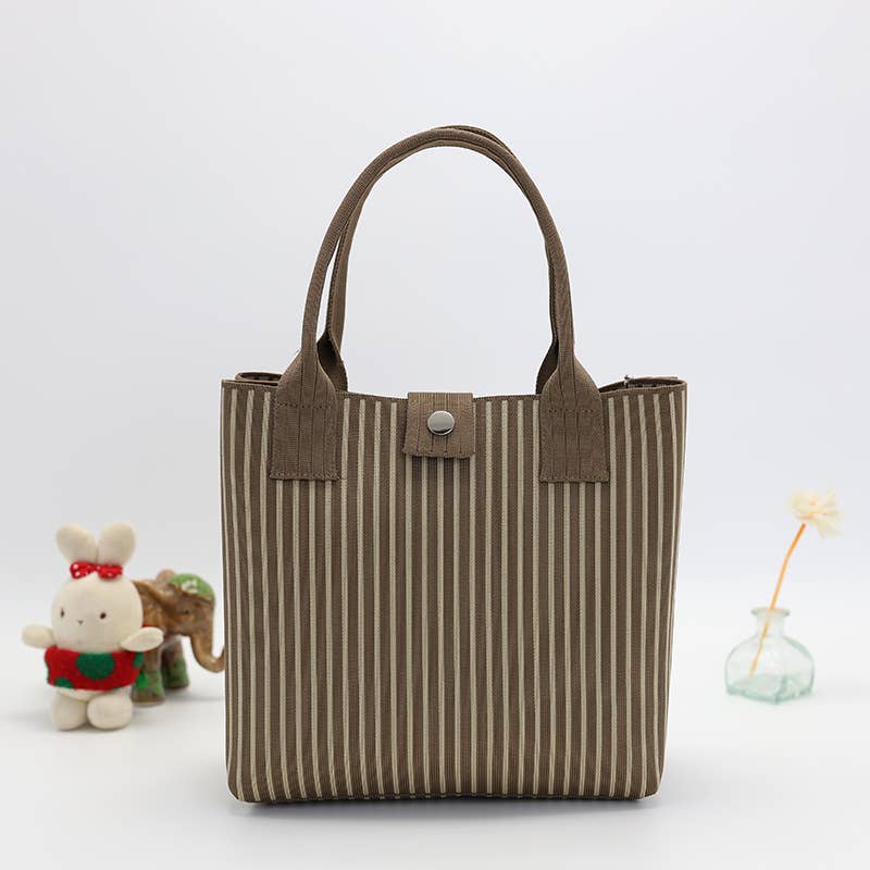 414 Handmade Houndstooth Tote Bag Casual Canvas Bag