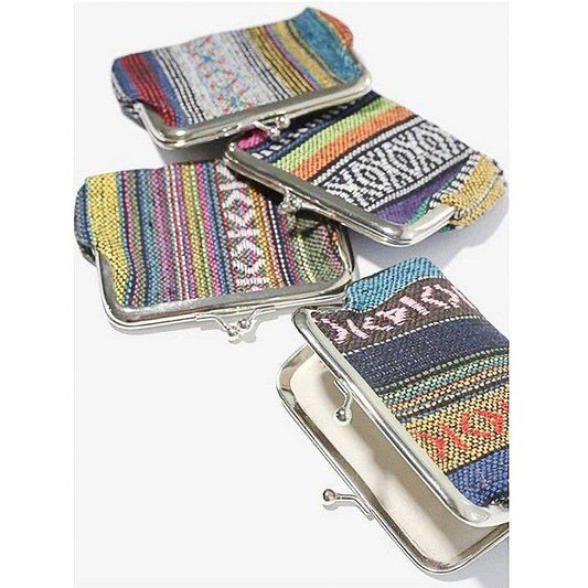 157 Aztec Tribal Woven Coin Purse