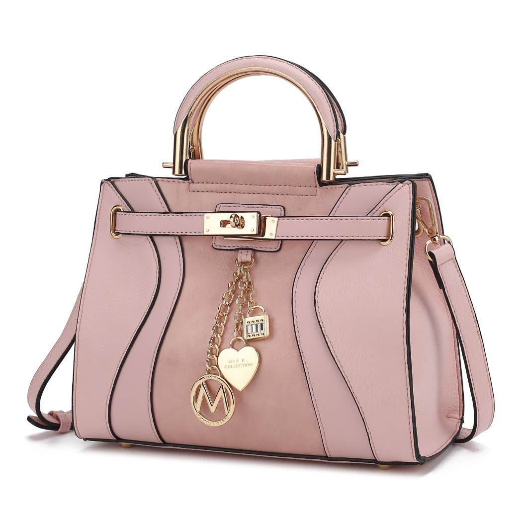 387 MKF Cassia Women's Medium Satchel Handbag Vegan Leather