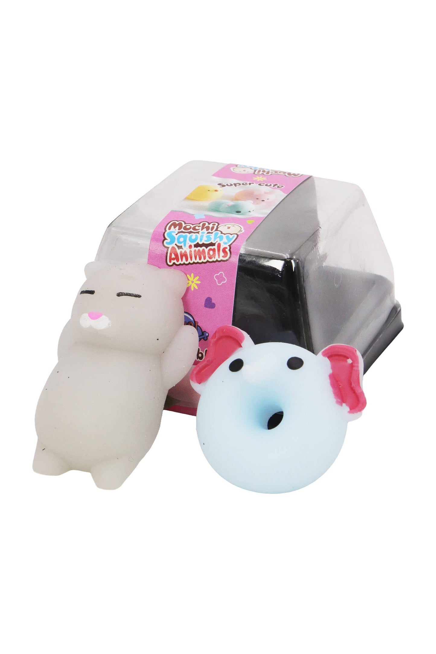 Animal Pals Soft Mini Mochi Squishy - 2 Pcs Set