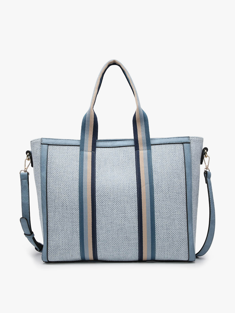 M2086CN Haley Canvas Tote Bag – Contrast Straps
